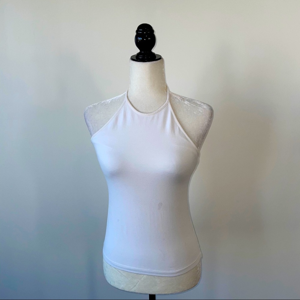 GAP White Halter Top